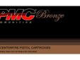 Caliber: 380ACPGrain Weight: 90GrModel: BronzeType: Full Metal JacketUnits per Box: 50Units per Case: 1000
Manufacturer: PMC
Model: 380A
Condition: New
Price: $15.39
Availability: In Stock
Source: