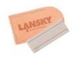 "
Lansky Sharpeners LSAPS Pocket Arkansas Stone
The Hard, Super Arkansas Pocket Stone is formed from Arkansas novaculite. It has two special grooves on one face for sharpening pointed objects, and comes with a handy leather pouch. "Price: $4.8
Source: