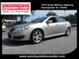 2009 Pontiac G6 $13,851
Pre-Owned Car And Truck Liquidation Outlet
1510 S. Military Highway
Chesapeake, VA 23320
(800)876-4139
Retail Price: Call for price
OUR PRICE: $13,851
Stock: AP651
VIN: 1G2ZJ57K094253483
Body Style: 4 Dr Sedan
Mileage: 28,993