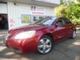 2008 Pontiac G6 GT Sedan
Abs Brakes,Air Conditioning,Alloy Wheels,Am/Fm Radio,Automatic Headlights,Cd Player,Child Safety Door Locks,Chrome Wheels,Cruise Control,Daytime Running Lights,Driver Airbag,Driver Multi-Adjustable Power Seat,Fog Lights,Front Side