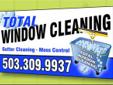 Where Quality and Integrity Meet
Total Window Cleaning
It is my personal goal to make sure that the window cleaning service we provide is second to none.
We have been providing top quality service for over 12 years.
We are diligent in protecting your home