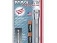 "
Maglite M2A096 Mini Maglite AA Blister Gray Pewter
Made with the finest aircraft aluminum, the Mag AA Mini-Mag Flashlight possesses an exceptionally durable body that is machined to exacting tolerances. A set of O rings at each opening ensure a Maglite