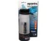 "
McNett 41210 New Capsule Water Bottle and Filter
The BPA-free AquamiraÂ® Water Bottle & Filter is an effective, and lightweight water filtration system for the outdoors. The new Aquamira Water Bottle is a high quality 25 fl oz. sport bottle that's armed
