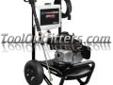 "
Briggs & Stratton 20453 BRG20453 PowerBoss Pressure Washer 2600 PSI
Features and Benefits:
2600 PSI, 2.3 GPM
Honda GCV160 OHC Engine, 160cc
Maintenance-free axial cam pump
4 quick-connect spray tips
1-Gallon onboard cleaning detergent tank
Great for