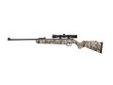 "
Beeman 1079 Predator Air Rifle.177 cal
Break-barrel, spring powered 1000 fps rifle comes with a Next G-1 Camo all-weather stock. Standard features include a fiber-optic front and rear sight with an automatic safety, and a 3-9x32 Beeman scope. 45-1/2''