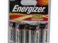 "
Energizer E93BP-4 Premium Max Batteries C (Per 4)
Max Alkaline C Battery provides a long-lasting power source for such common workplace devices as calculators, pencil sharpeners, cameras, flashlights and portable tape recorders. Batteries are date-coded