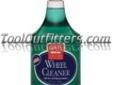 "
Griot's Garage 11106B GRI11106B Wheel Cleaner - 35 oz.
Features and Benefits:
pH-balanced
Safe for all wheel finishes
Removes brake dust, dirt, and road grime
Leaves wheels clean and shiny
Approved by BBS and Dayton Wire Wheels
This wheel cleaner is