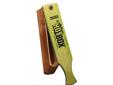 Get that gobbler fired up with a strike from the Lil' Hot Box! You'll be blown away that a sound so crisp and clear could be made out of a box call that is so small. The Lil' Hot Box is crafted from a solid piece of Mahogany and the paddle is made from a
