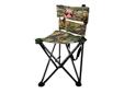 When you spend as much time in Primos ground blinds as they do, you eventually create the ?best seat in the house? instead of trying to ?make do? with some chair from a discount store. Standard chairs are apt to cut off blood flow on the back of your