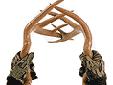14 Contact points duplicate buck fighting sounds from light sparring to all out fights. Design gives hunters room to rattle without injury to hands. Synthetic formulation gives these horn the same consistency and structure as real antlers.
Manufacturer: