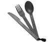 Fork, knife, and spoon in a durable PC-plastic. Light and easy to wash. Features:- Dimensions: 168 x 35 mm - 6.6" x 1.4"- Weight: 25 g - 0.9 oz.
Manufacturer: Primus
Model: P-732771
Condition: New
Price: $3.14
Availability: In Stock
Source: