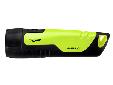 AMP 4.0 - Neon Yellow/BlackFour AA batteries can power the Amp 4.0 for up to 150 hours of high burn time. With a powerful Maxbright LED cased in a rugged XylexÂ® housing, the 4.0 is truly a workhorse of a handheld. When you need your handheld to take you