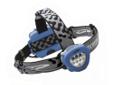 The Corona regulated-LED headlamp floods your entire field of vision with an even distribution of light. Designed to reduce eye fatigue, the Corona's wide beam eliminates the need for your eyes to adjust quickly from very bright to dark areas, as they do