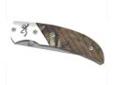 "
Browning 3225672B Prism II Knife Mossy Oak Infinity, Box
Browning Prism II, Mossy Oak Break-Up Infinity, Model 5622
Specifications:
- Type: Folding frame lock
- Blades: 440-A stainless steel
- Handles: Anodized machined aluminum and Stainless steel