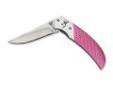 "
Browning 3225622 Prism II Knife Mountain Titanium/Pink
Prism II Knife
- Colorful anodized handles (Pink)
- Folding liner lock design
- Razor-sharp clip point blade
- Thumbstud
- Handy pocket clip
- Blade Length: 2.5""
- Overall Length: 5.75"""Price: