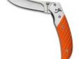 "
Browning 3225632B Prism II Knife Orange, Box
Browning Prism II, Orange, Model 5632
Specifications:
- Type: Folding frame lock
- Blades: 440-A stainless steel
- Handles: Anodized machined aluminum and Stainless steel bolsters
Features:
- Pocket clip
-