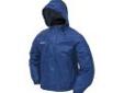 "
Frogg Toggs PA63102-12SM Pro Action Jacket Blue Small
The original ultra-lightweight, breathable rain suit that made frogg toggsÂ® famous, as it has evolved to offer maximum performance. The bomber-style Pro Actionâ¢ suit features a full cut design and is