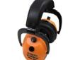 Pro 300 NRR 26 OrangeSpecifications:- Preset at 15 decibels of amplification for operation in a continuously noisy environment- No high frequency filtering to help those with high frequency hearing loss- Highly versatile cup - multi-purpose design-