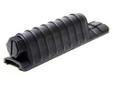 ProMag AR15 Picatinny Rail Cover With Storage Compartment Black. This rail cover provides a secure storage compartment that holds (2) 123A batteries or other parts. Fits firearms with Picatinny rails. The over all length is 6.25" and constructed of high