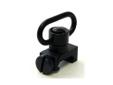 ProMag AR15 Picatinny Rail Heavy Duty Q.D. Sling Swivel Black. The PM181 Heavy Duty Quick Detach Sling Swivel loop accepts slings up to 1.25" wide. The large recessed button is easy to access yet protected from unintended release. The 1.25" wide loop