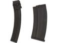 A 25-rd magazine for RugerÂ® 10/22Â® rifles & carbines. A one piece injected-molded housing allows complete disassembly for cleaning and maintenance. Replaceable nylon feed lip insert with patent pending feed control spring eliminates rim lock and other