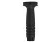 This vertical grip attaches to forend rails, quad forend or any Picatinny rails. The grip provides a natural grip and operation of flashlights, lasers and other weapon mounted accessories. Injection molded black polymer construction.
Manufacturer: ProMag