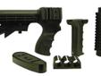 This stock assembly provides the Remington 12 gauge 870 shotgun with an AR-15 M4 (6) position collapsible stock and tactical pistol grip. Constructed from injection molded black polymer.
Manufacturer: ProMag
Model: PM111A
Condition: New
Price: $59.34