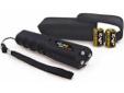 PS Products Stun Stick with Light ZAP 800,000 Volts Black. The Zap Stick Light Stun Gun puts out 800,000 Volts of stopping power. It features two ultra-bright LED bulbs, a soft rubber coating, and non-slip moulded grip. The Zap Stick is perfect for