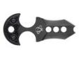 "
Mantis BK-1 Push Dagger Wicked, Carbon Fiber
This boot knife will certainly do some damage. Its name hardly does it justice. With its never before seen blade design and triple bleeder holes that double as detents for its sheath, the dagger is like