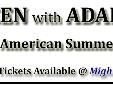 Queen & Adam Lambert Arena Tour Concert in Columbia, MD
Concert at the Merriweather Post Pavilion on Sunday, July 20, 2014
Queen & Adam Lambert will arrive for a concert in Columbia, Maryland on Sunday, July 20, 2014. Queen & Adam Lambert will perform the