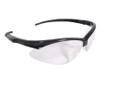Radians Outback Shooting Glasses - Black/Clear. Radians Outback Shooting Glass has soft rubber temples which provide a secure, comfortable fit. They also feature scratch resistant hard coated lenses and a rubber nose piece for comfort. Neck cord included.