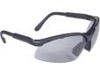 Radians Revelation Shooting Glasses - Black/Dark Smoke. The Radians Revelation Shooting Glass offers 5-position ratchet plus 4-position telescoping temples for superior fit. The Radians Shooting Glasses also feature soft, non-slip rubber nose piece with