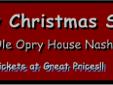 Â 
Radio City Christmas Spectacular Tickets Nashville Nov 16-Dec 24 2013
Grand Ole Opry House Nashville, TN
Great seats at great prices. Floor, Lower Level and Upper Level tickets at very good prices. Click the link titled "VIEW TICKETS" to buy your