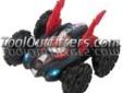 "
United Cutlery UCK2349 UNCUCK2349 Radio Controlled Psycho Stunt Car
Features and Benefits:
Amphibious
Multi directional spinning
Ability to right itself to upright position
Performs wheelies and jumps
Rechargeable
Virtually unstoppable, this fast car