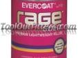 "
Fibreglass Evercoat 112 FIB112 RageÂ® Gold - Gallon
Evercoat'sÂ® easiest sanding body filler. The unsurpassed sanding qualities are attributed to Hattoniteâ¢, a unique ingredient which reduces heat and friction created by aggressive sanding. Rage Gold also
