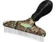 Furminator 104028 Rake Camo
A professional quality tool for separating and untangling fur
Straight bristles on one side and bent bristles on the other side
Ergonomic handle is secure and comfortable in your hand
Anti-microbial plastic to help keep germs
