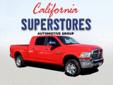 California Superstores Valencia Chrysler
Have a question about this vehicle?
Call our Internet Dept on 661-636-6935
Click Here to View All Photos (12)
2012 RAM 2500 Laramie New
Price: Call for Price
Year: 2012
Mileage: 15
Make: RAM
Exterior Color: Flame