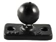 RAM 1" x 2" Rectangle Base w/1" BallMaterial: Powder Coated Marine Grade Aluminum Color: Black Powder CoatBall Size: 1 inch Rubber Ball
Manufacturer: RAM Mounting Systems
Model: RAM-B-202U-12
Condition: New
Price: $17.30
Availability: In Stock
Source: