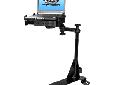 No-Drill Laptop Mount for the Ford Econoline VanCompatible Vehicles:Ford Econoline Van (1995-2013)This No-Drill Laptop Stand System installs quickly and easily into the specified vehicles using the existing hardware of the passenger side seat rails. This