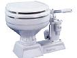 PHEII;Electric OperationWhite, Household-Style12vMid-priced, high quality, non-macerating electric toilet. Reliable, high-quality design uses sea or lake water.BenefitsGood choice for sailboats and mid-size powerboatsSimple design means economical,