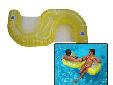Fiji Loungeâ¢Relax and replenish on the RAVE Sports Fiji Lounge pool float. This 2-person pool lounge is ideal for cooling off and face-to-face coversation. With two molded, recessed drink holders and comfortable PVC coated mesh seating, you won't want to