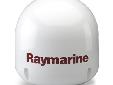 The new 33STV from Raymarine makes the dream of underway satellite TV reception available to small boats everywhere. A high performance 33cm (13 in.) satellite dish is contained in a compact and stylish radome measures only 14" in diameter and 15" tall.