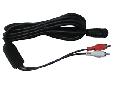SR100 / SR50 Audio CableThe SR100/SR50 audio cable runs from the 4-pin audio output port to your boat's onboard audio or entertainment system delivering SIRIUS Satellite Radio music, sports, talk and more.The cable is 11 feet (3 meters) long and is fitted