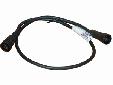Transducer Adapter CableAdapter cable allows the A-Series fishfinders (DS400/500/600x) to be used on the older L365/465/470 series transducers. Supports depth, speed, and temperature functions.
Manufacturer: Raymarine
Model: E66070
Condition: New