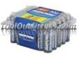 Rayovac 815-30F RAV815-30E Rayovac Alkaline AA Batteries - Reclosable 30 Pro Pack
Features and Benefits:
Rayovac offers more power for your moneyÂ 
Package comes in tray pack for easy merchandising
Rayovac Power Challenge - money back guarantee
Reclosable