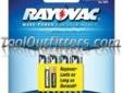 Rayovac 824-4F RAV824-4D Rayovac Alkaline AAA Batteries 4-Pack
Features and Benefits:
4-Pack carded AAA batteries
Rayovac lasts as long as Duracell Coppertop
Rayovac offers more power for your money
Model: RAV824-4D
Price: $3.91
Source:
