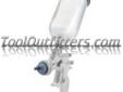 "
Sharpe Manufacturing 253442 SHA253442 RazorÂ® Compliant Spray Gun with 1.3 mm Nozzle
Features and Benefits
First rate atomization, with transfer efficiency equal to or better than HVLP
Compliant technology is capable of atomizing higher viscosity