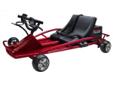 Suitable for riders ages 8 and older, the sleek silver-and-black Ground Force go-kart attains a maximum speed of 12 miles per hour, making it the perfect kart for zipping around flat trails or a cul de sac. The Ground Force's quiet variable-speed,