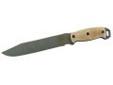 "
Ontario Knife Company 9446TM RBS-9 Tan Micarta
Ontario Knife Company RBS-9 Tan Micarta
Made in the USA
Specifications:
- Edge Type: Plain
- Lock Type: Fixed
- Hardness: 53-55 HRC
- Overall Length: 14.75""
- Weight: 15.1 oz
- Blade Length: 9.75""
- Blade
