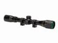 "
Konus Optical & Sports System 7266 KonusPro Riflescope 4x32mm w/Adjustable Objective
These models come with all the specifications of the Konuspro line (such as the engraved reticle and the multi-coated optics) but also feature the great advantage of